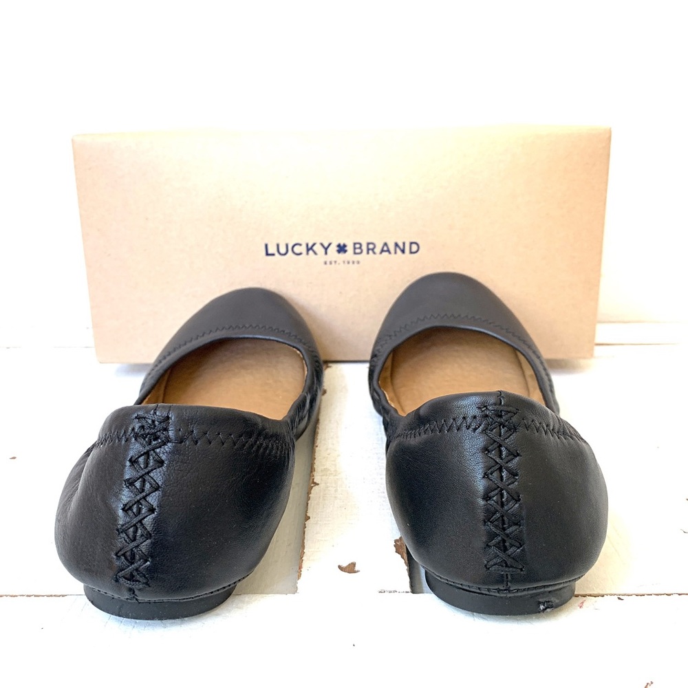 Lucky Brand Erin Black Ballet Flats - Picture 7 of 8